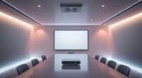 smart lighting projector integration