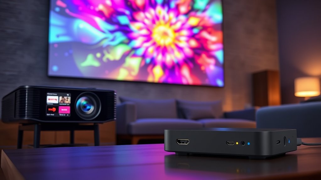 smart portable media experience