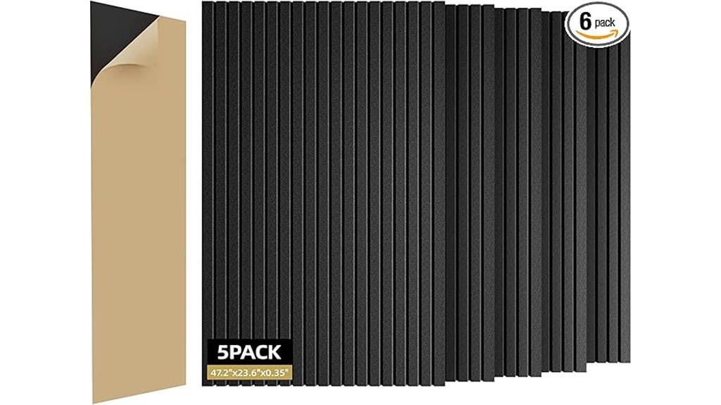 soundproof foam wall panels