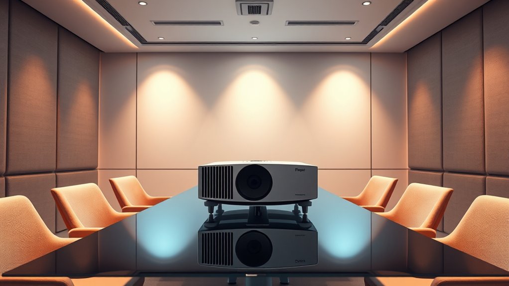 soundproofing projector fan noise