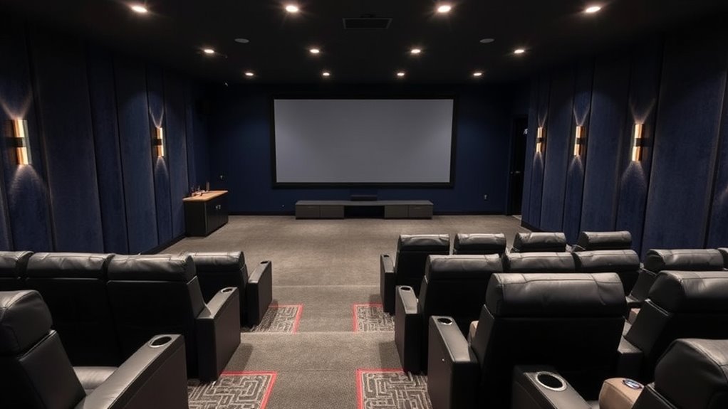 soundproofing seating lighting