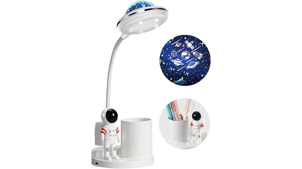 space themed desk lamp