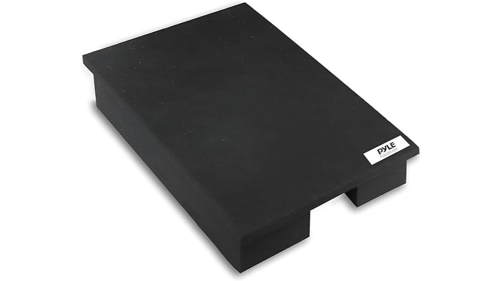 speaker foam sound dampening