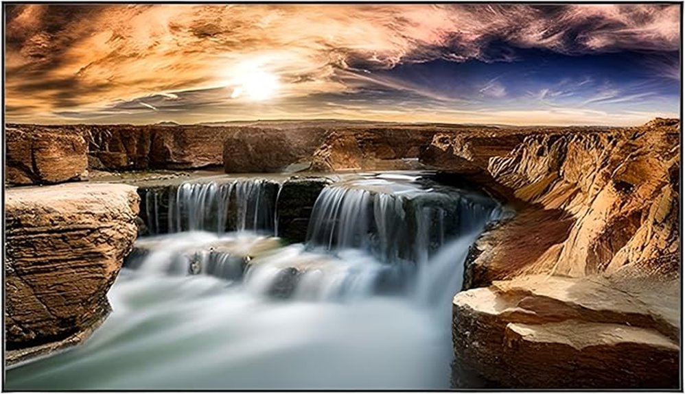 standard throw projector screen