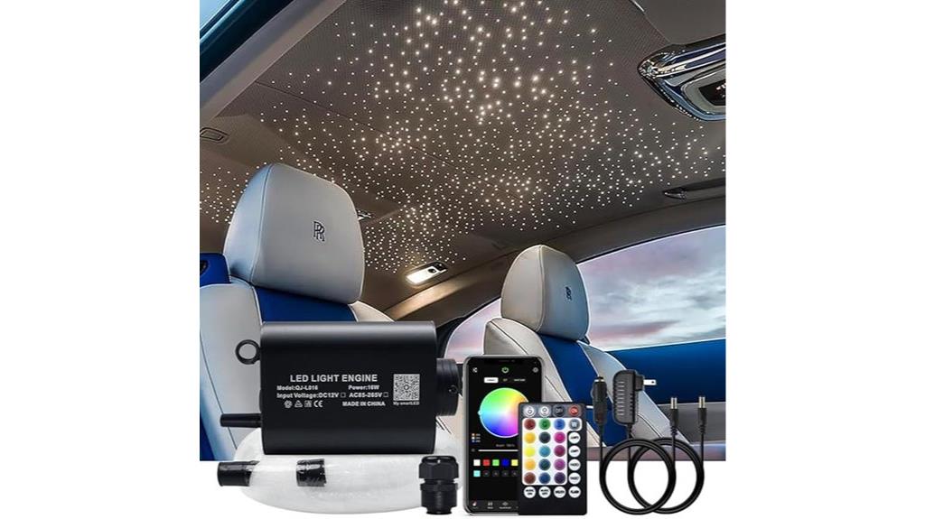 star ceiling with music