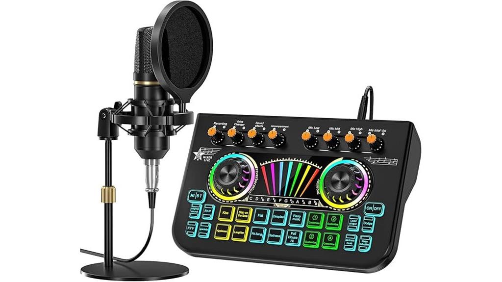 streaming microphone bundle kit