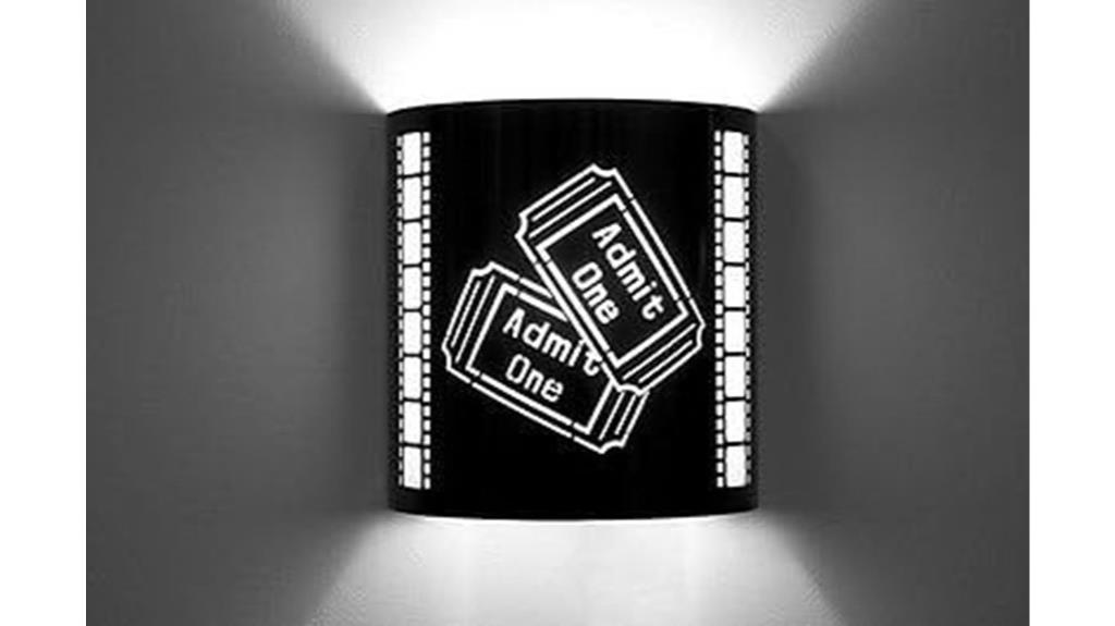 stylish home theater lighting