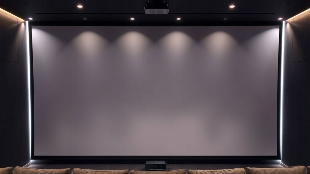 taut durable projection surface