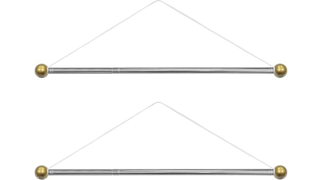 telescopic tapestry rods