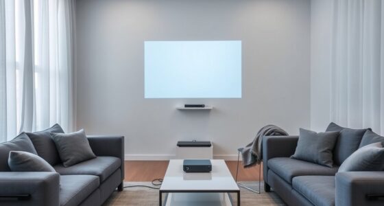 temporary projector installation guidelines