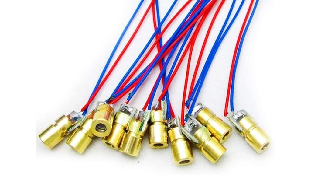 ten 5v laser diodes
