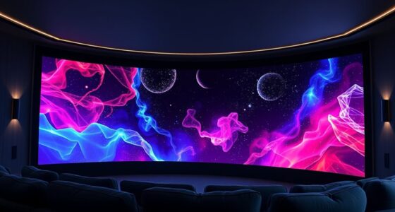 top 15 curved projection screens