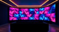 top 4k projection wall panels