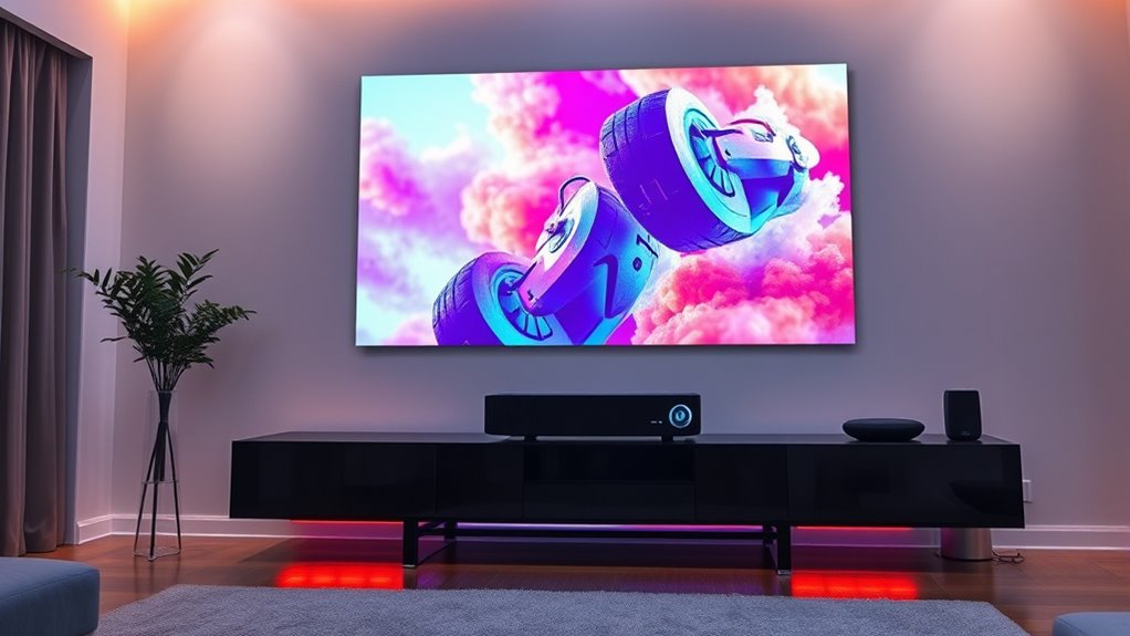 top 4k voice control projectors