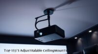 top adjustable projector mounts