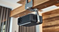 top beam projector mounts
