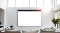 top bright room projector screens