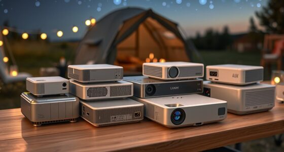 top compact 4k travel projectors