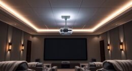top drop ceiling projector kits