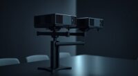 top dual projector mounts