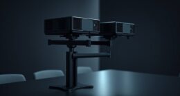 top dual projector mounts