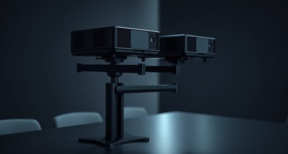 top dual projector mounts