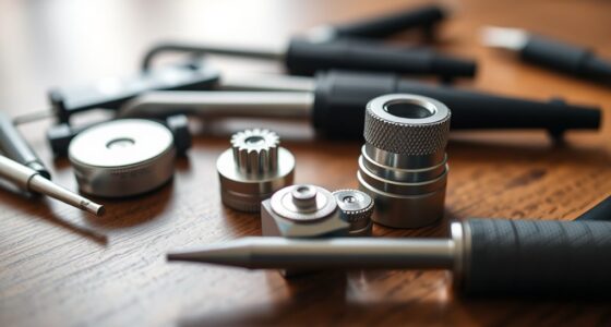 top focus adjustment devices