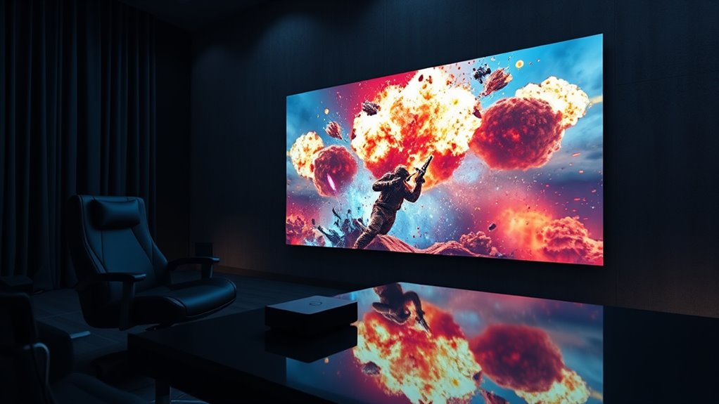 top gaming projectors with low lag