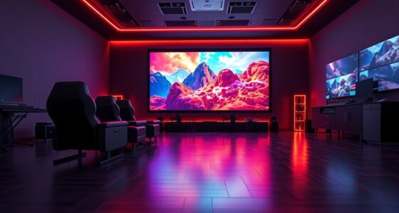 top large screen gaming projectors