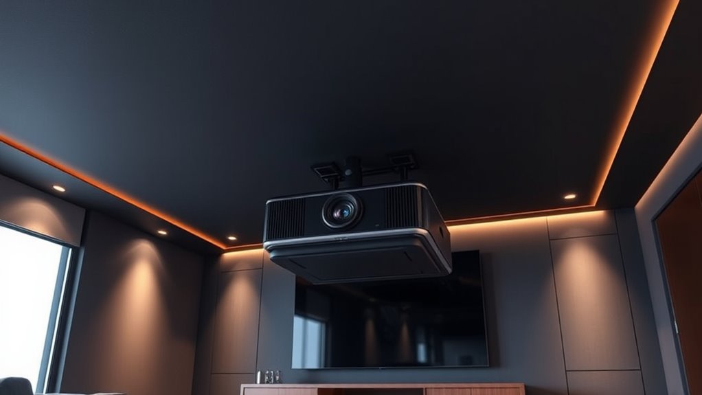 top motorized projector lifts