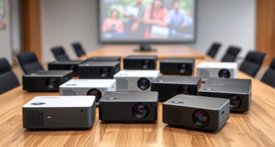 top portable wireless projectors