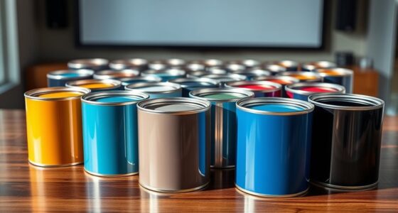 top projector screen paints