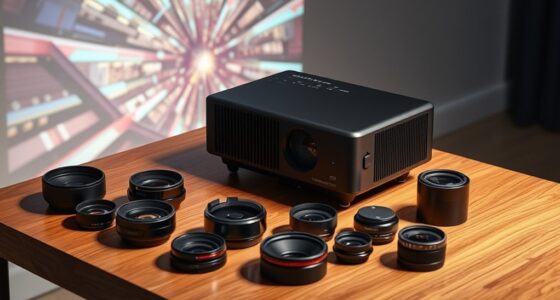 top projectors with interchangeable lenses