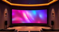 top rear projection screen kits