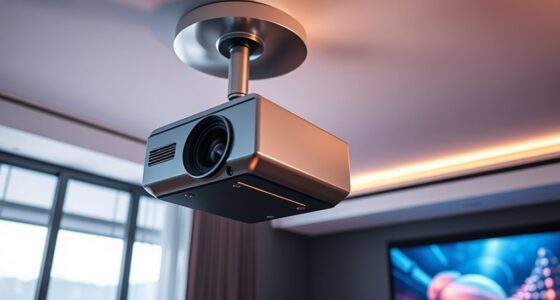 top retractable projector mounts