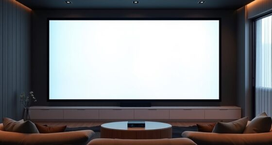 top ultra short throw screens