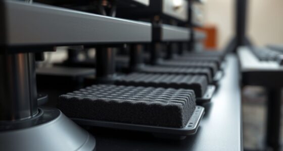 top vibration isolation pads