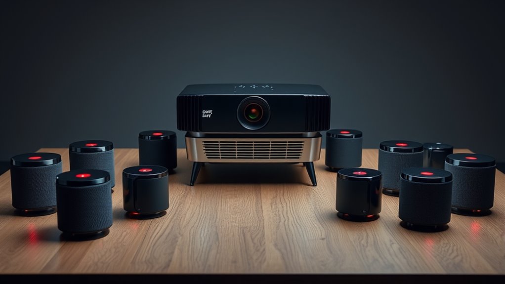 top wireless projector speakers