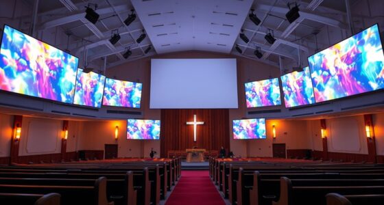 top worship hall projectors