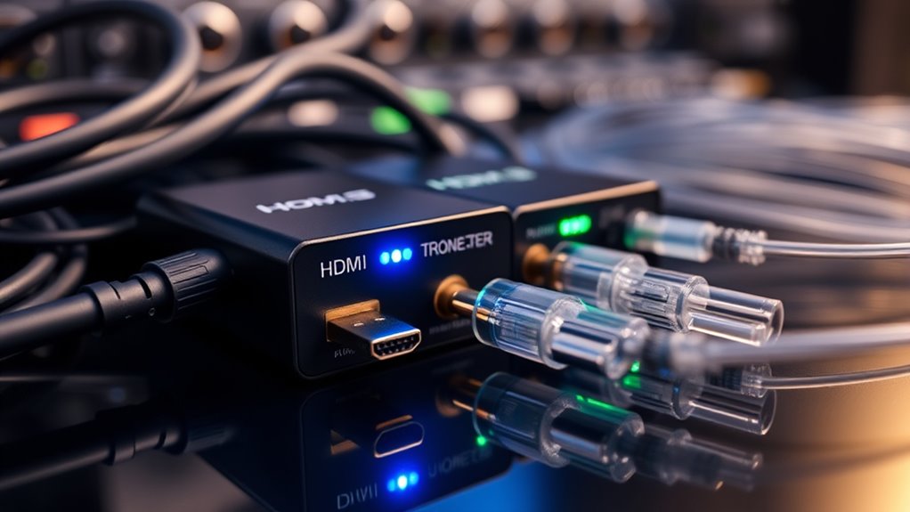 transmission distance and resolution