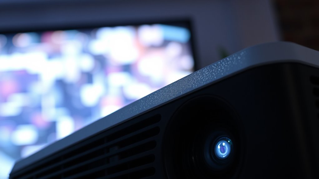 troubleshoot projector freezing issues