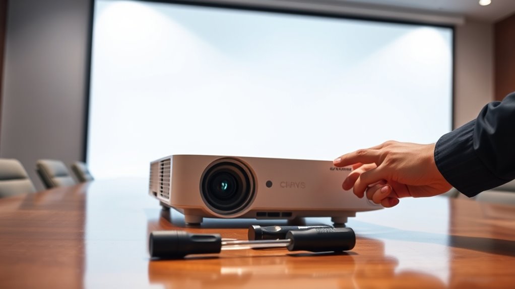 troubleshooting projector connectivity issues