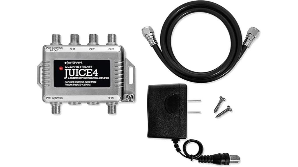 tv antenna signal booster