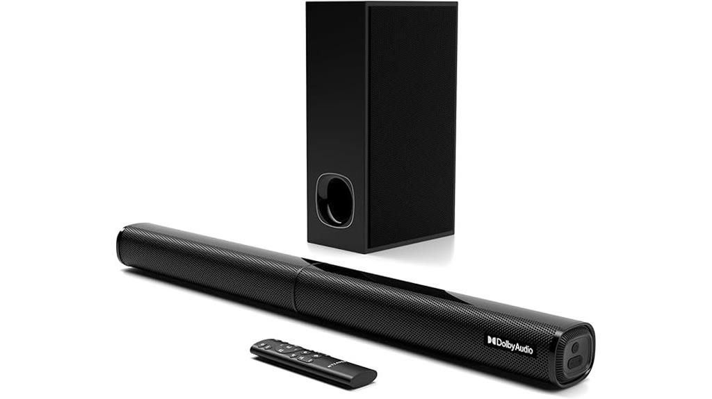 two channel dolby sound bar