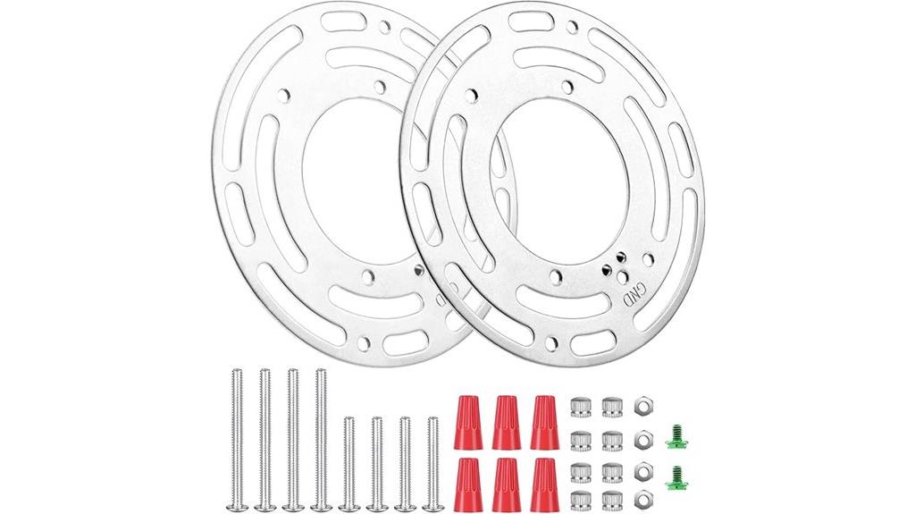 two pack mounting brackets