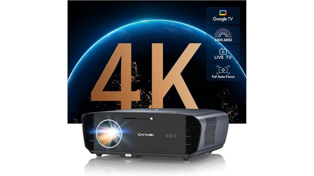 ultra bright 4k google projector