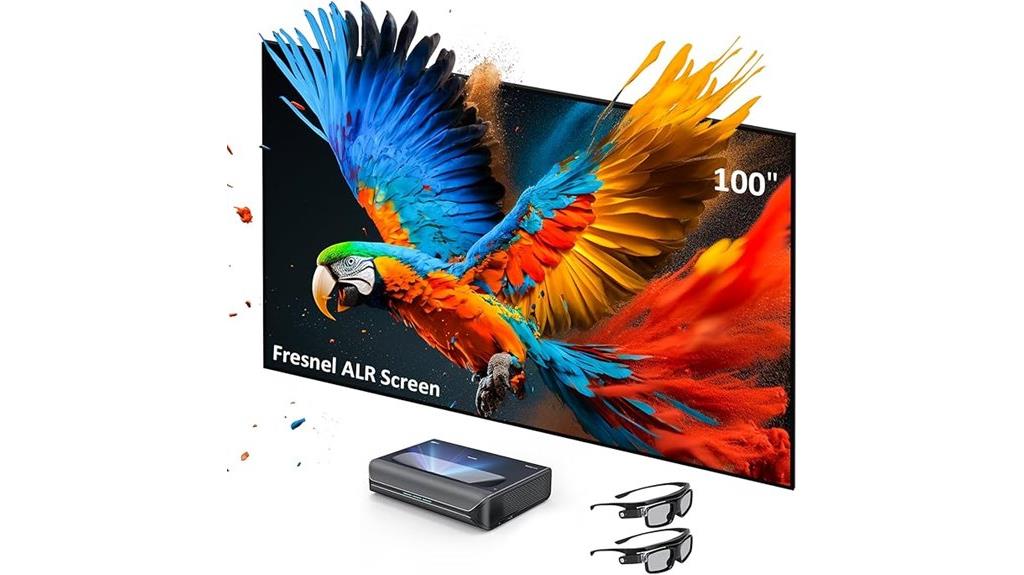 ultra short throw 4k projector