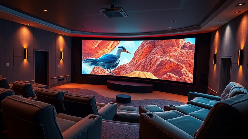 ultra wide lens projector considerations