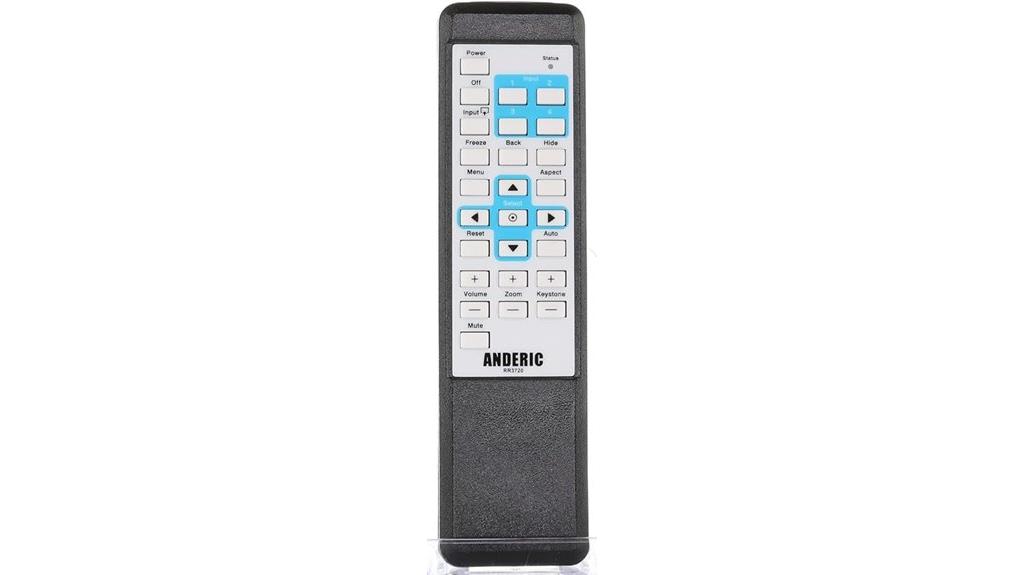 universal remote for projector