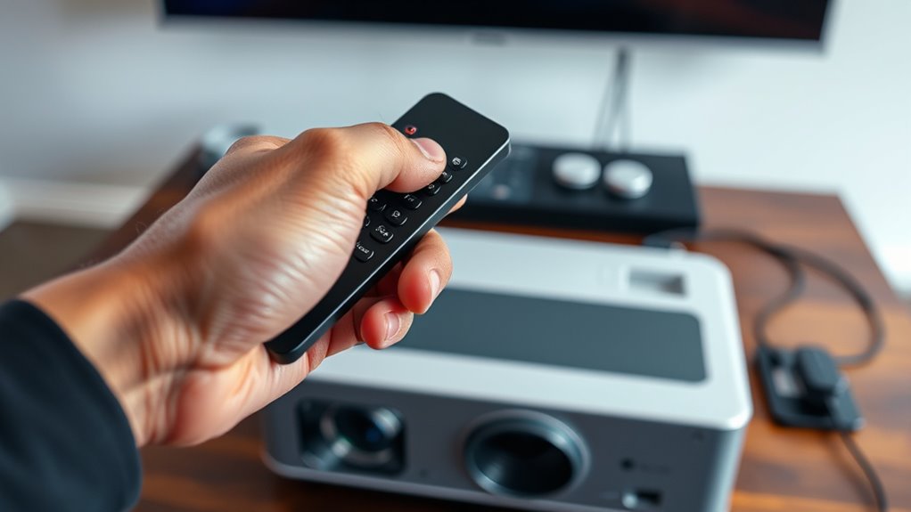 universal remote setup process